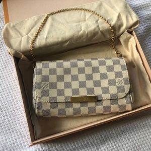 Louis Vuitton Favorite PM Damier Azur Canvas